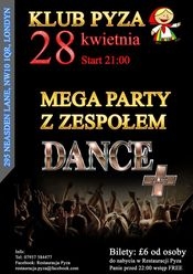 Mega Party z zespołem Dance Plus
