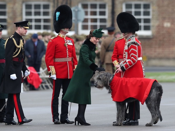 Ciąża służy Księżnej Kate. Dzień św. Patryka z Kate i Wiliamem.