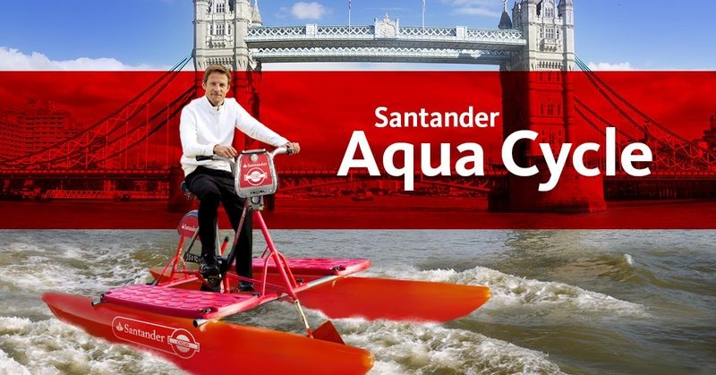 Aqua Cycle - Rowerem wodnym po Tamizie