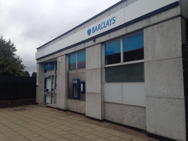 Barclays zamyka oddział w Dagenham