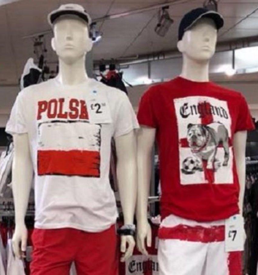Koszulki z napisem „Polska” do nabycia w Primarku