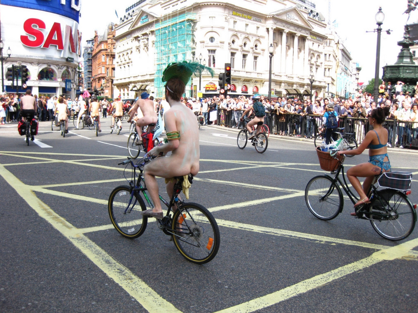 Światowy rajd rowerowy na golasa już w sobotę 9/06