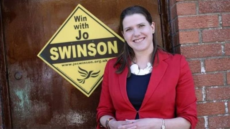 Jo Swinson twierdzi, że Torysi złamali porozumienie w sprawie głosowania nad Brexitem