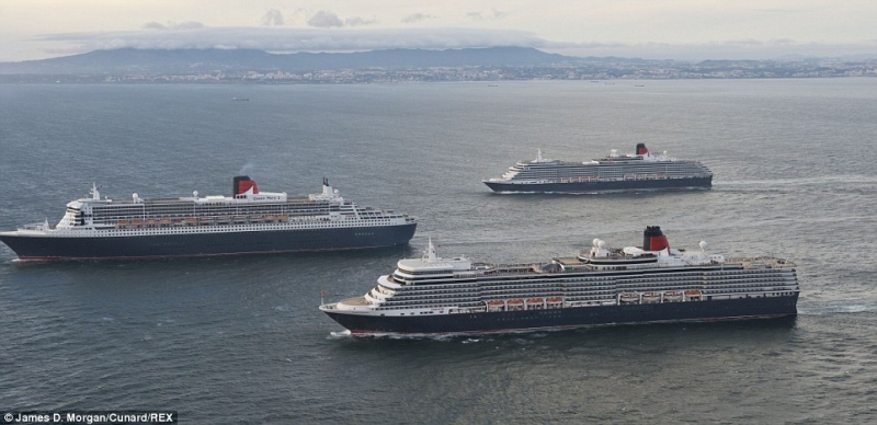 Jutro wypływają z portu trzy "Królowe".