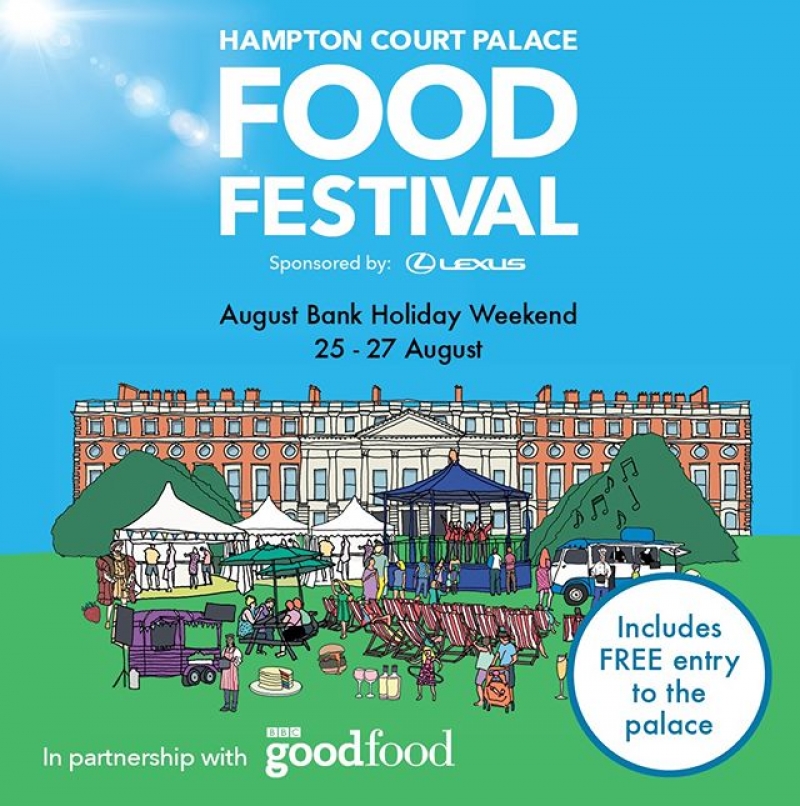 Coroczny festiwal żywnościowy wraca do Pałacu Hampton Court.