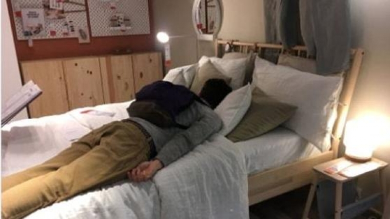 W czasie ostatniego wypadku na Dartford Crossing, IKEA zaproponowała nocleg swoim klientom.