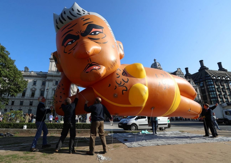 Protest mający na celu usunięcie Sadiqa Khana.