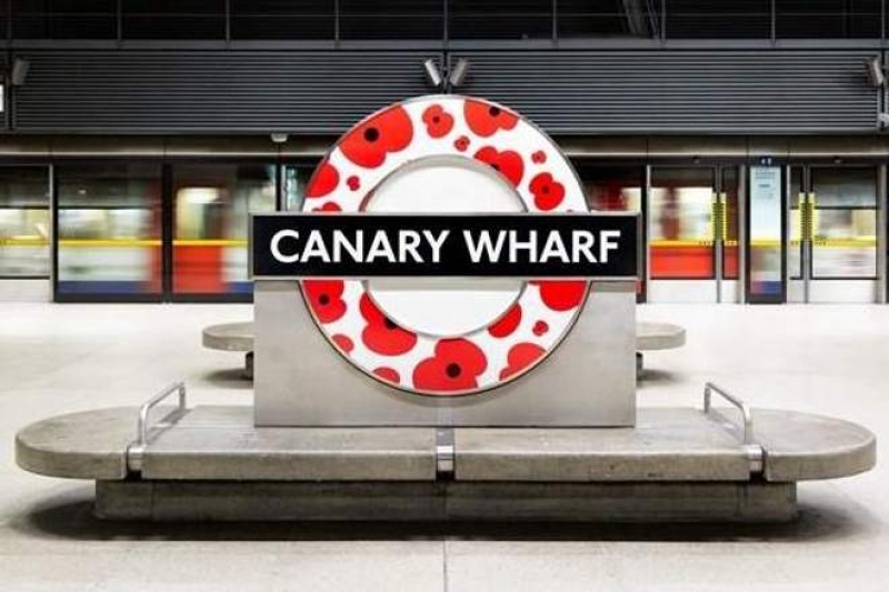 Stacje metra i kolei naziemnej, zmieniają się by uczcić stulecie I wojny światowej.