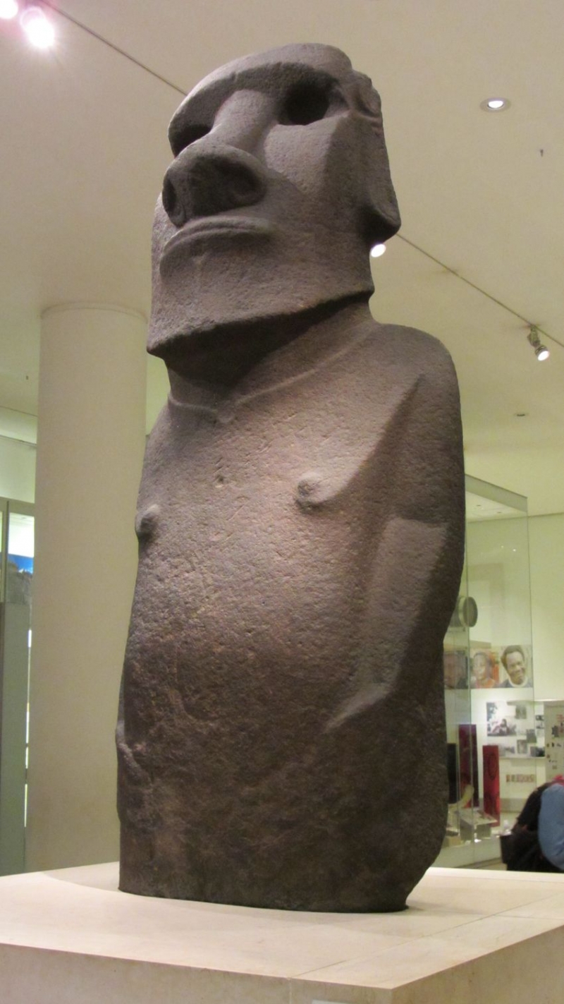 Wyspy Wielkanocne domagają się zwrotu rzeźby która stoi w Muzeum Brytyjskim.