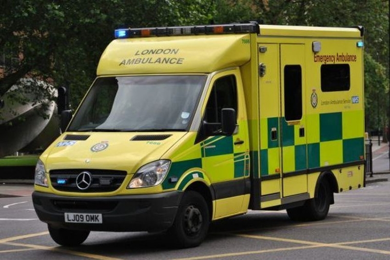 Fałszywy ratownik w London Ambulane Service.