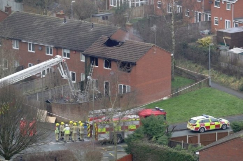 Wielka tragedia w Staffordshire, czwaro dzieci zginęło w pożarze.