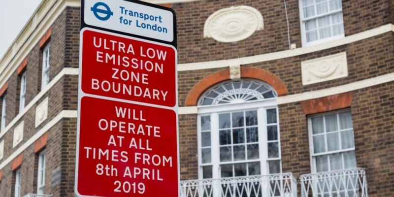 Burmistrz Londynu 8 kwietnia 2019 r. Uruchomi strefę ultra niskiej emisji (ULEZ) w centrum Londynu.