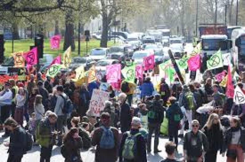 480 aresztowanych w związku z protestami ws. klimatu.
