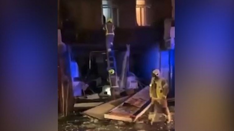 Zawalił się budynek po wybuchu gazu w zachodnim Londynie