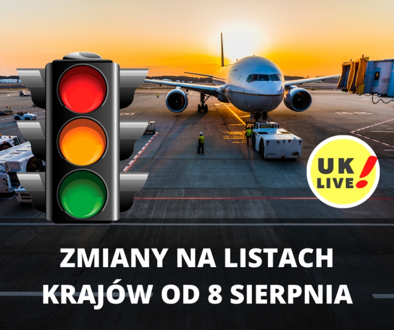 ZMIANY NA LISTACH KRAJÓW OD NIEDZIELI!