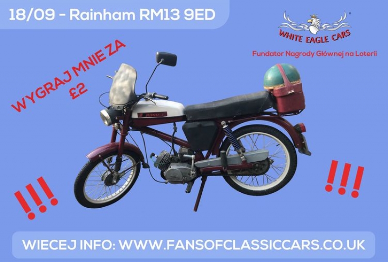 Wygraj Rometa za £ 2 na rodzinnym festynie z motoryzacją!!!