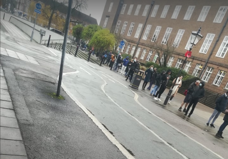 Strona NHS padła, pod ilością chętnych, chcących zarejestrować się po "przypominajkę".