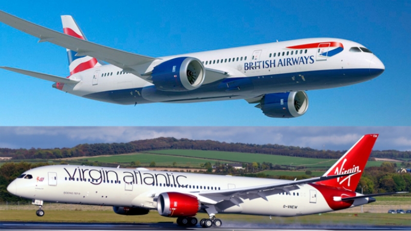 British Airways i Virgin Atlantic, rezygnują z obowiązku noszenia maseczek w samolotach.