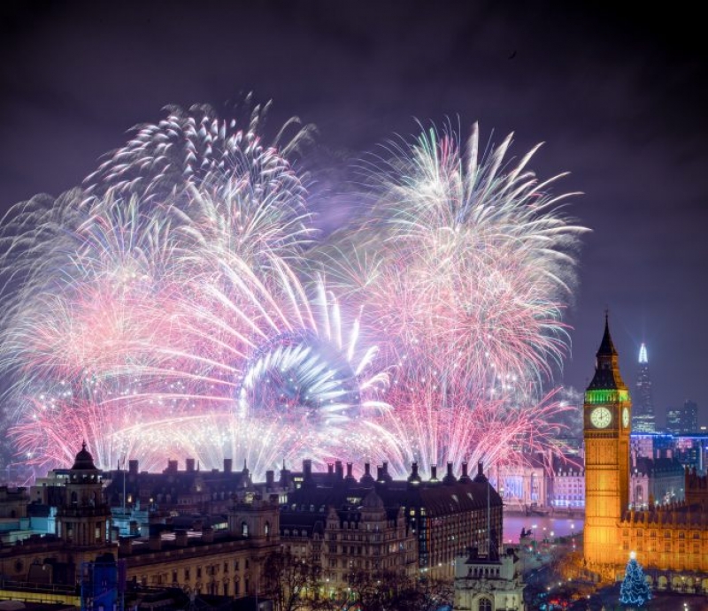 Gdzie oglądać fajerwerki w Londynie?