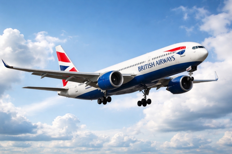 Śmierć na pokładzie samolotu do Londynu.