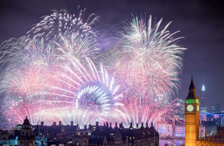 Gdzie oglądać fajerwerki w Londynie?