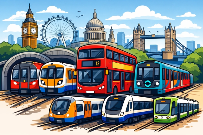 Londyn: duże utrudnienia w podróżowaniu w weekend 6–8 lutego 2026.