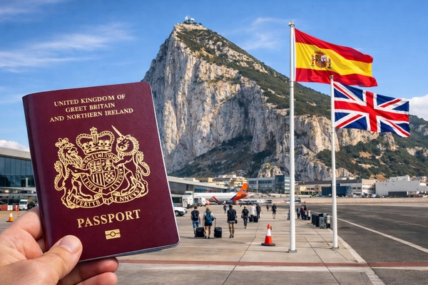Gibraltar po Brexicie: nowe kontrole dla Brytyjczyków.